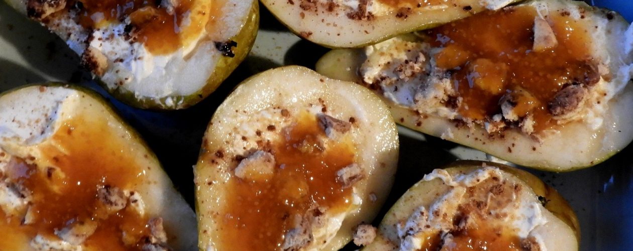 ZAPÉKANÉ HRUŠKY S&nbsp;DŽEMEM AGUAYMANTO